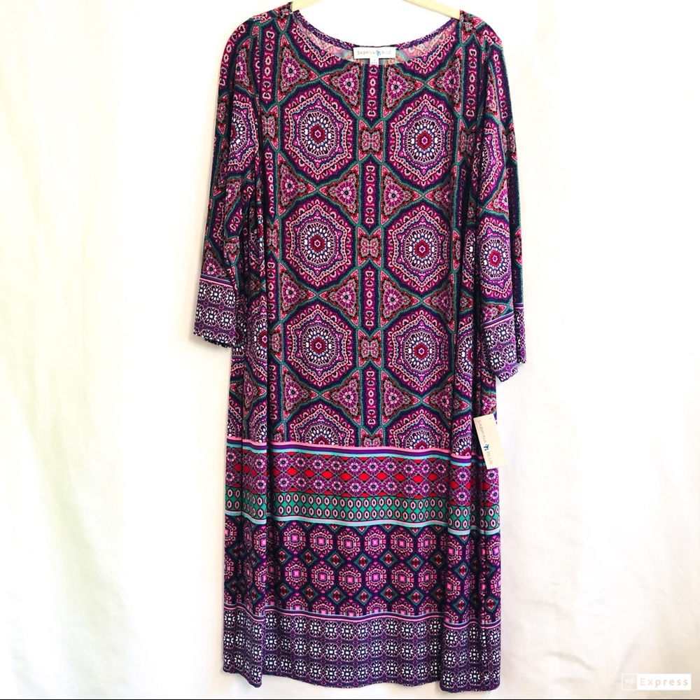 Sabrina Blue dress NWT